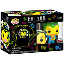 Set figura POP & Tee DC Comics Batman Joker Exclusive